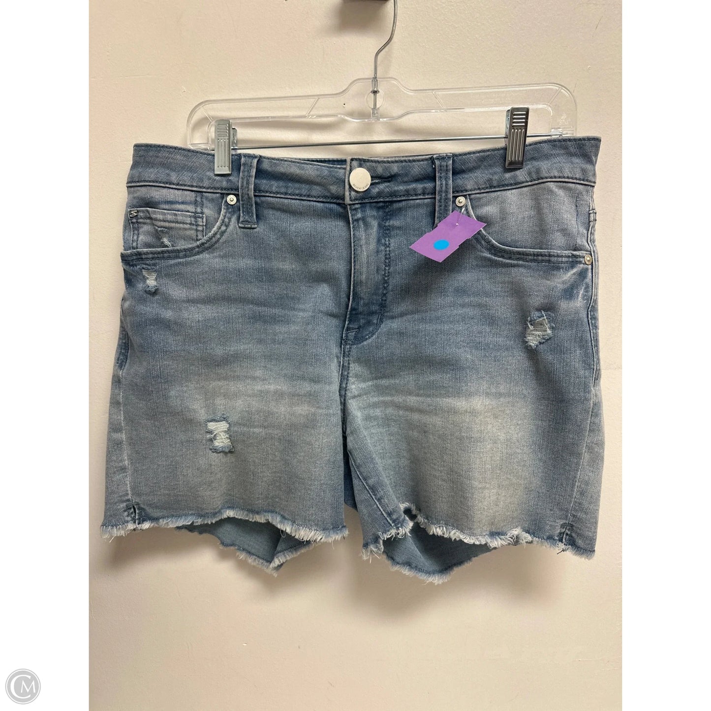 Shorts By Seven 7 In Blue Denim, Size: 10