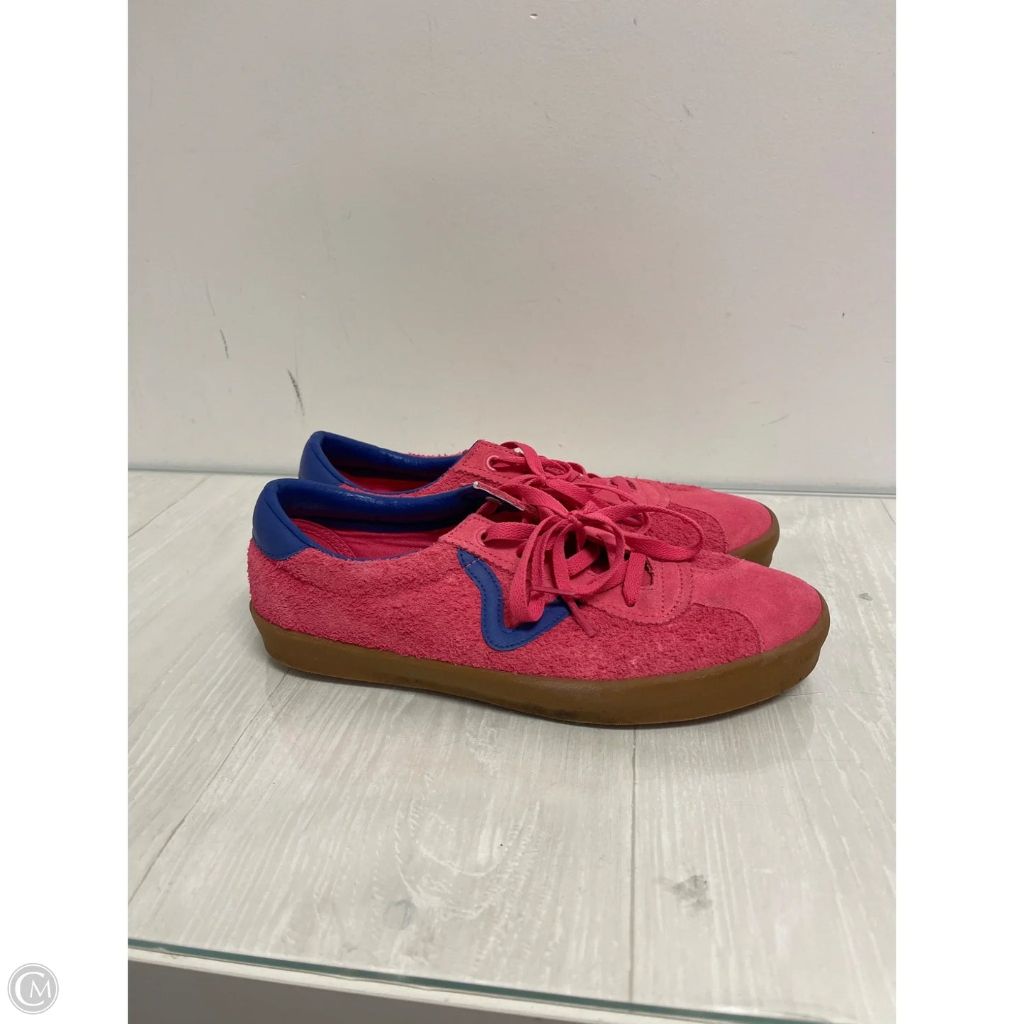 Shoes Sneakers By Vans In Pink, Size: 10.5