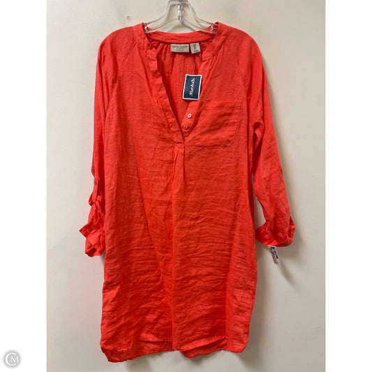 Dress Casual Short By Clothes Mentor In Coral, Size: S