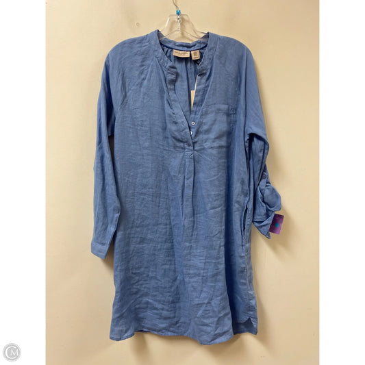 Dress Casual Short By Clothes Mentor In Blue, Size: M