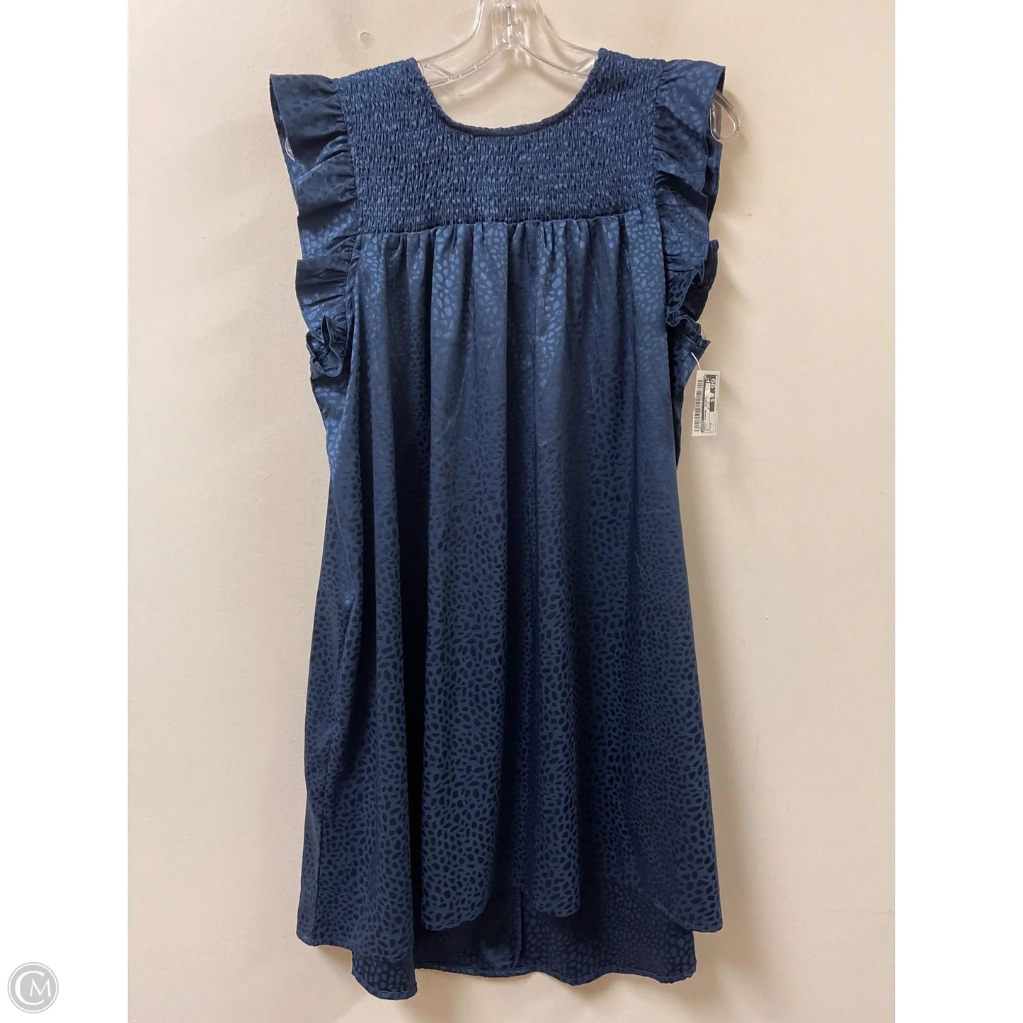 Dress Casual Short By Umgee In Blue, Size: M
