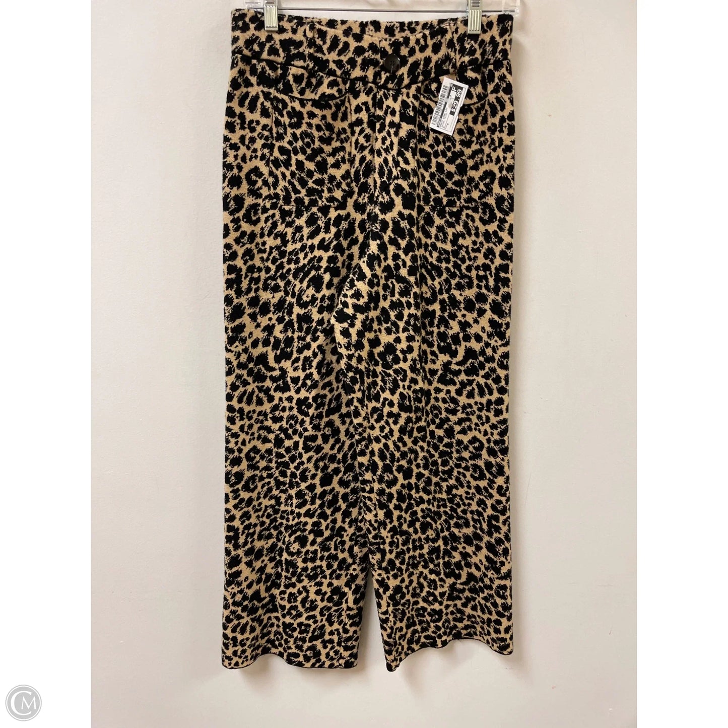 Pants Wide Leg By Maeve In Animal Print, Size: 8