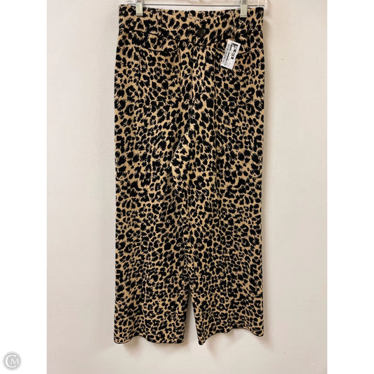 Pants Wide Leg By Maeve In Animal Print, Size: 8
