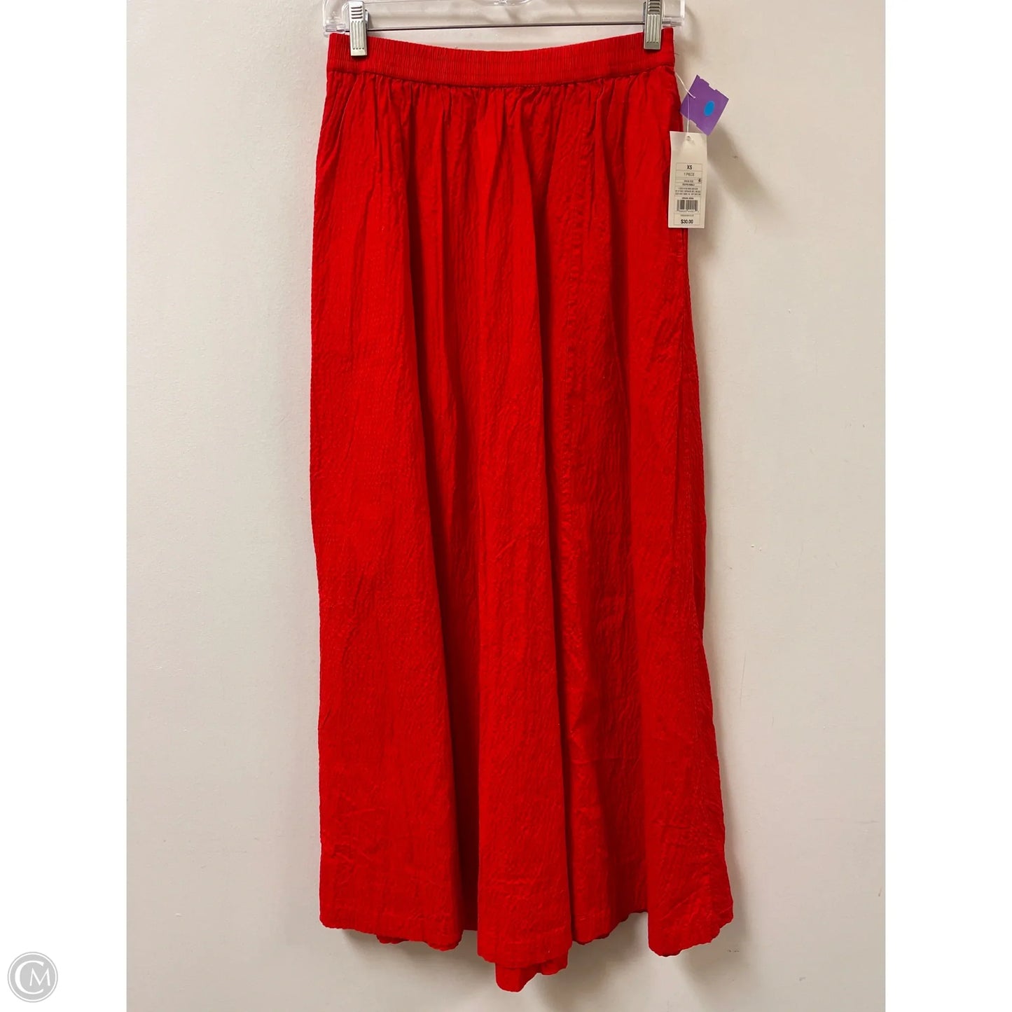 Skirt Maxi By A New Day In Red, Size: 0
