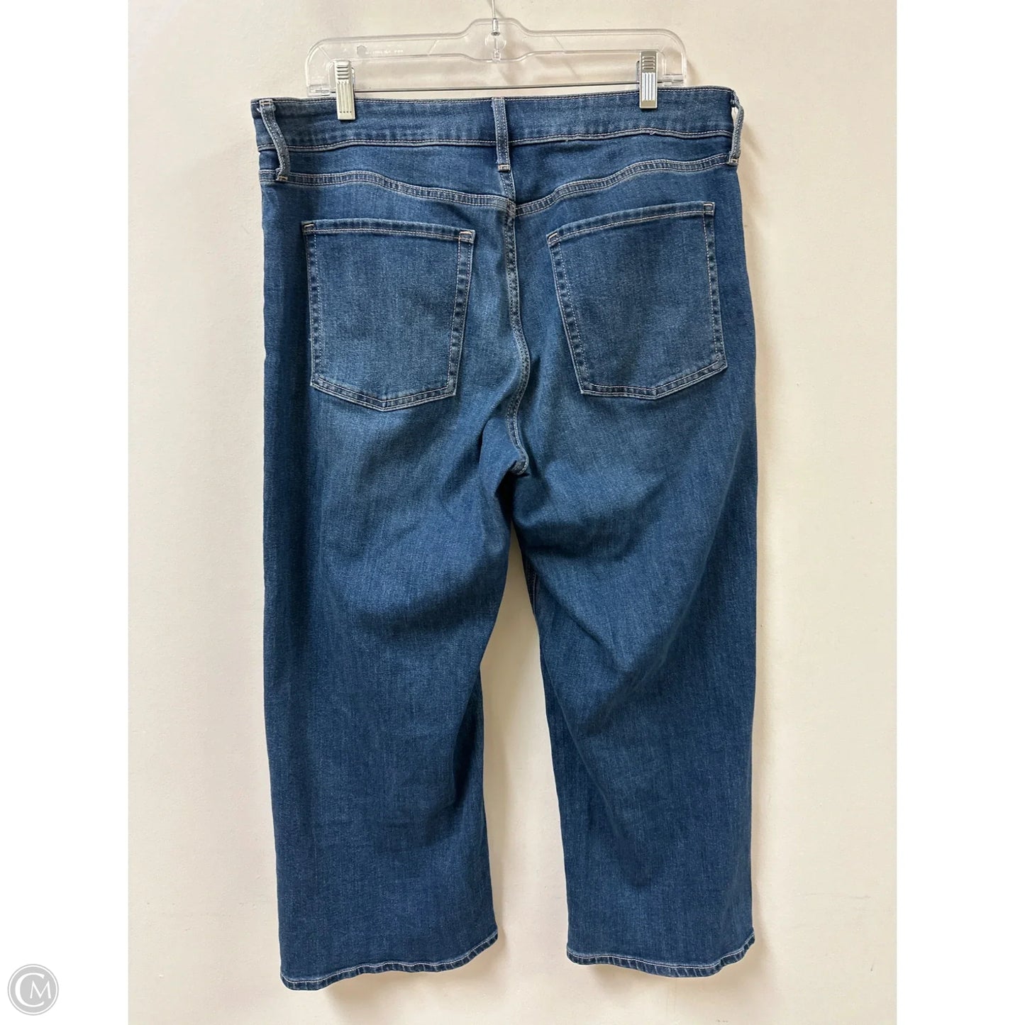 Jeans Wide Leg By Old Navy In Blue Denim, Size: 12