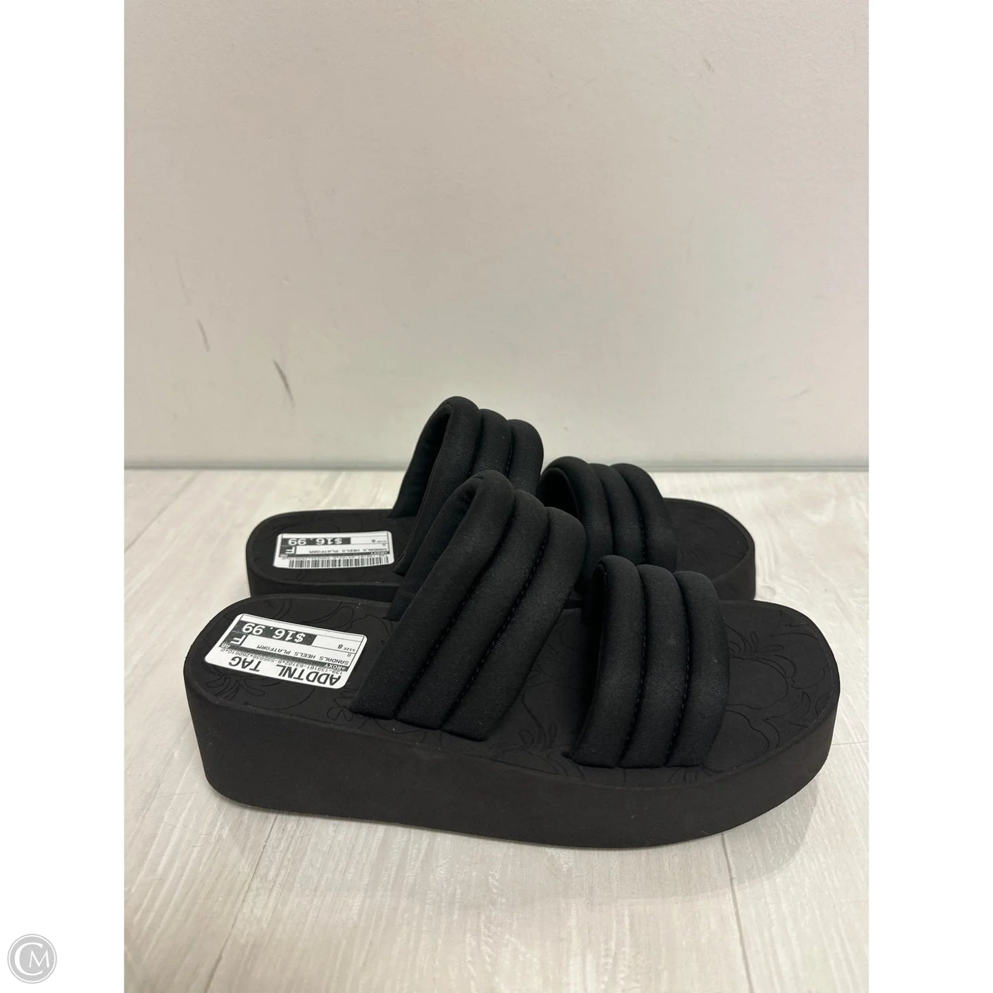 Sandals Heels Platform By Roxy, Size: 8