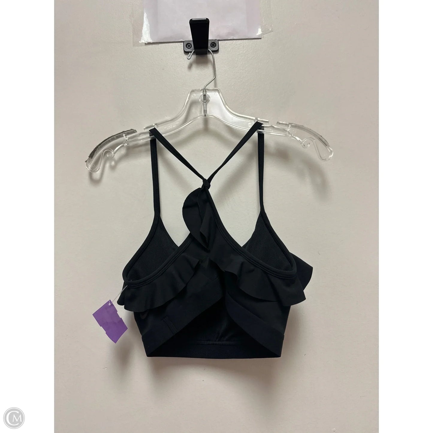Athletic Bra By Nike In Black, Size: L