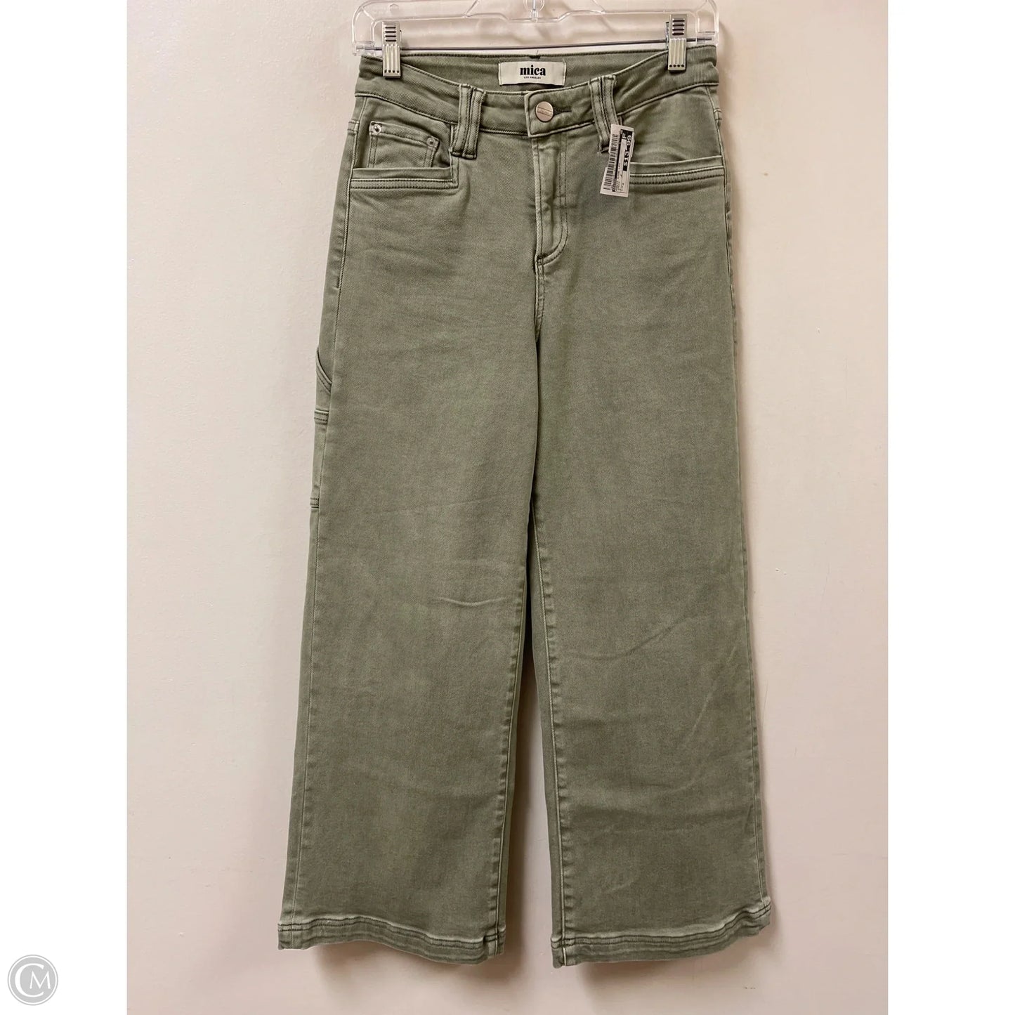 Pants Wide Leg By Micas In Green, Size: 2