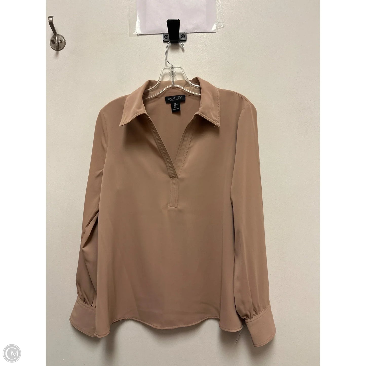 Top Long Sleeve By Rachel Zoe In Brown, Size: M
