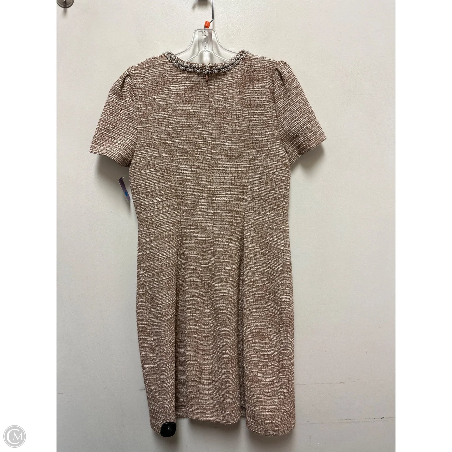Dress Designer By Karl Lagerfeld In Brown, Size: M