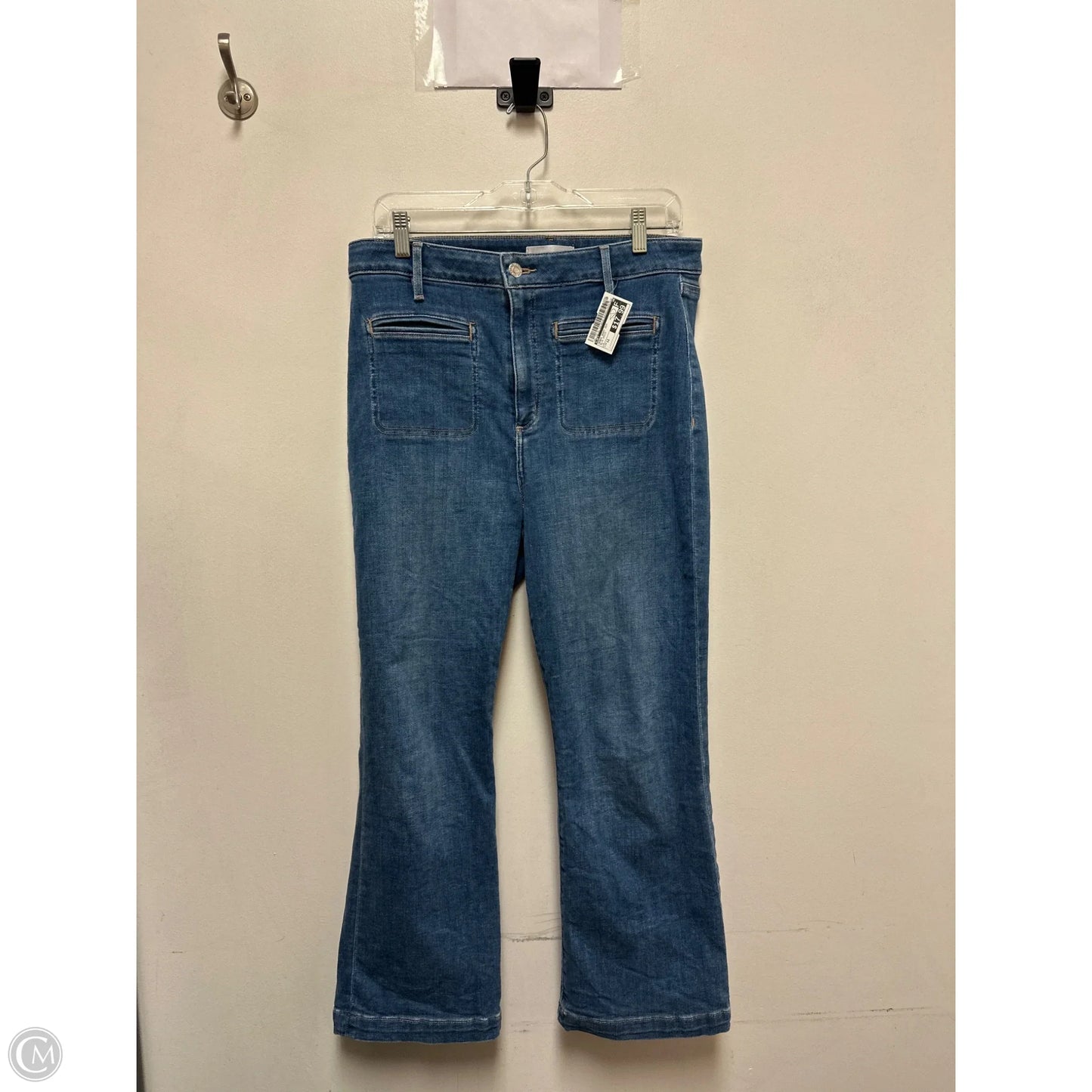 Jeans Boot Cut By Loft In Blue Denim, Size: 12