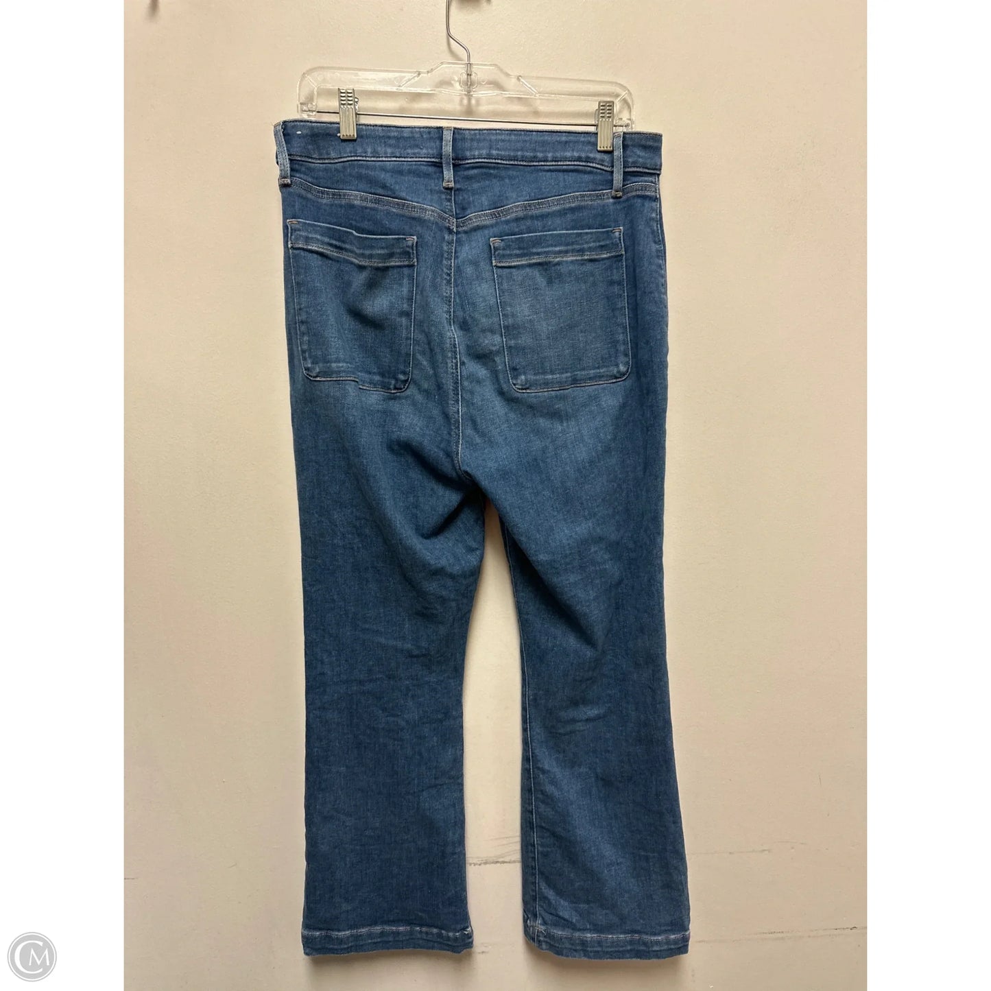 Jeans Boot Cut By Loft In Blue Denim, Size: 12