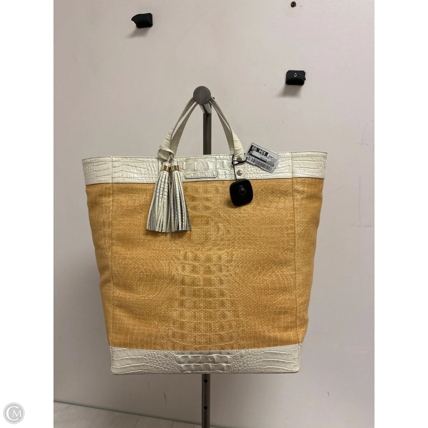 Handbag Designer By Brahmin, Size: Large