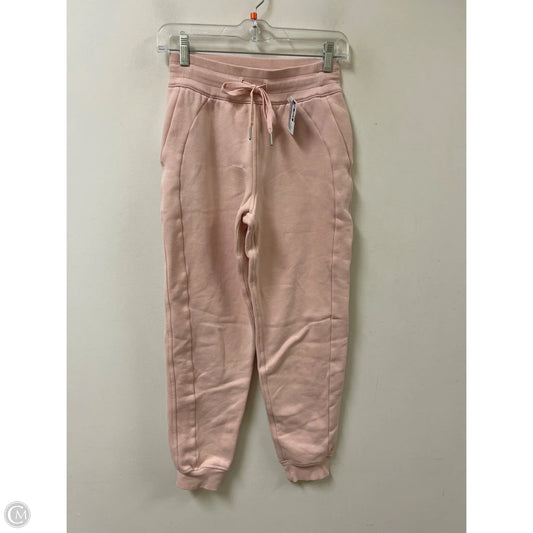 Athletic Pants By Lululemon In Pink, Size: 2