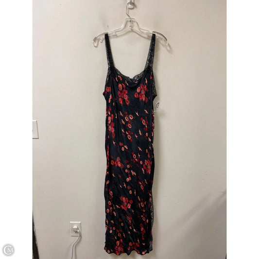 Dress Casual Maxi By Anthropologie In Black, Size: 2x