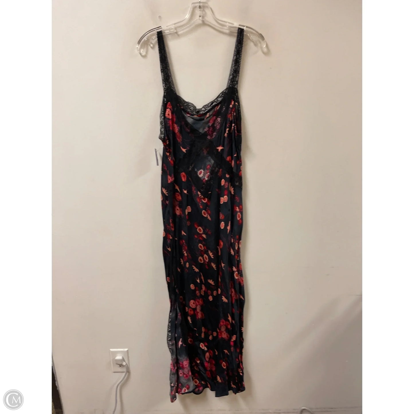 Dress Casual Maxi By Anthropologie In Black, Size: 2x