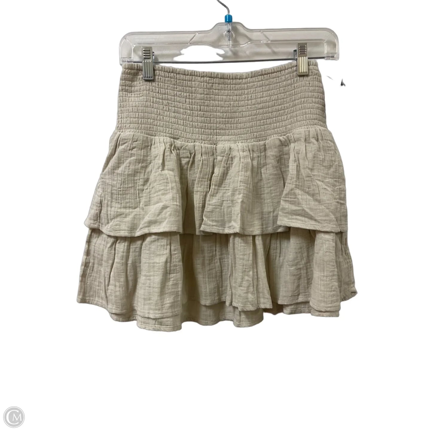 Skirt Mini & Short By Universal Thread In Cream, Size: 0