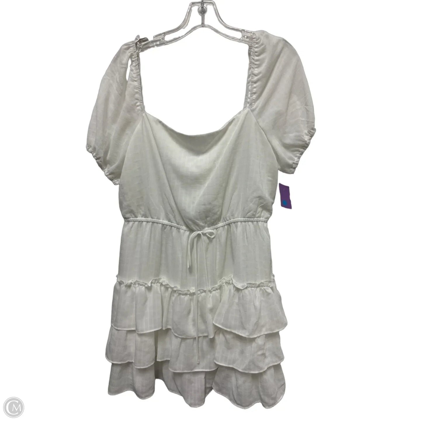 Dress Party Short By City Triangles In White, Size: Xl