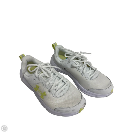 Shoes Athletic By Under Armour In Yellow, Size: 7.5