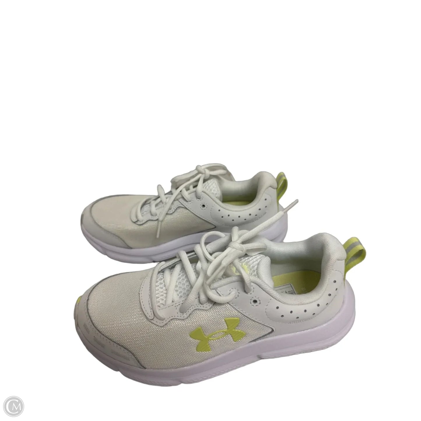 Shoes Athletic By Under Armour In Yellow, Size: 7.5