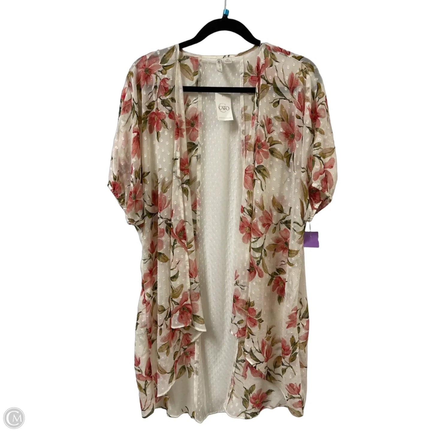 Kimono By Cato In Cream, Size: M