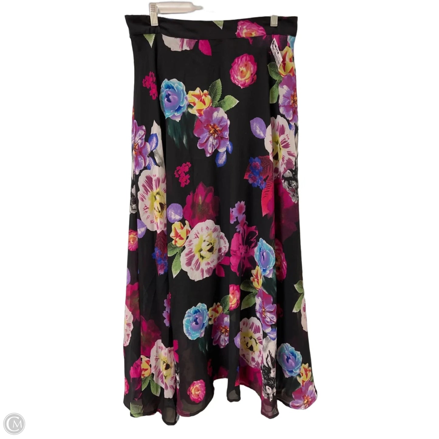 Skirt Maxi By Clothes Mentor In Floral Print, Size: 16