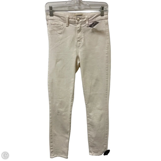 Jeans Skinny By L Agence In Cream, Size: 2