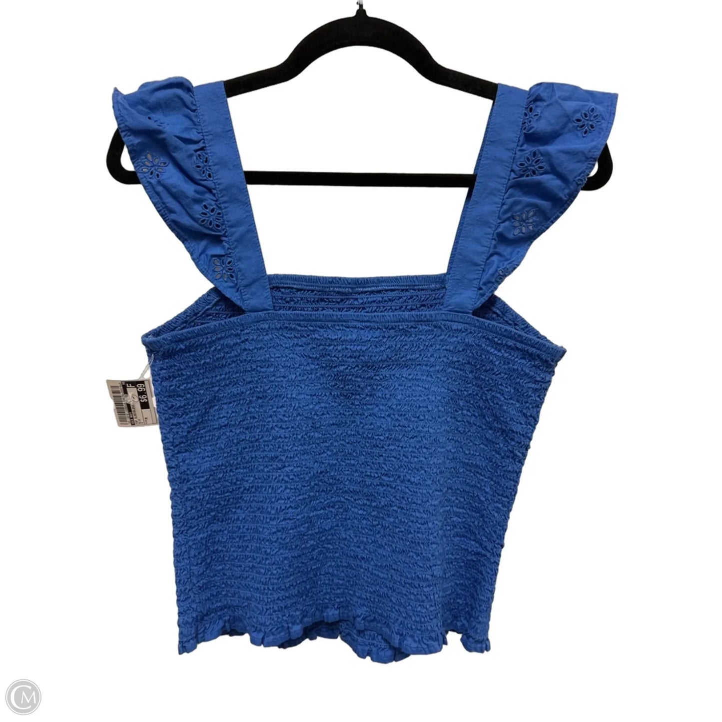 Top Sleeveless By Old Navy In Blue, Size: M