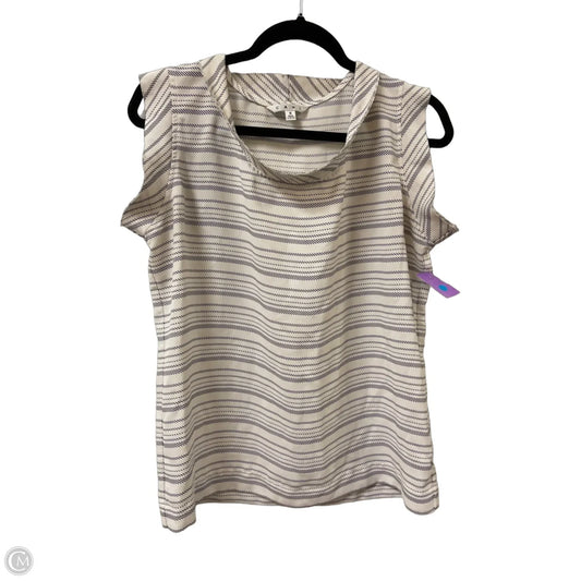 Top Sleeveless By Cabi In Cream, Size: S