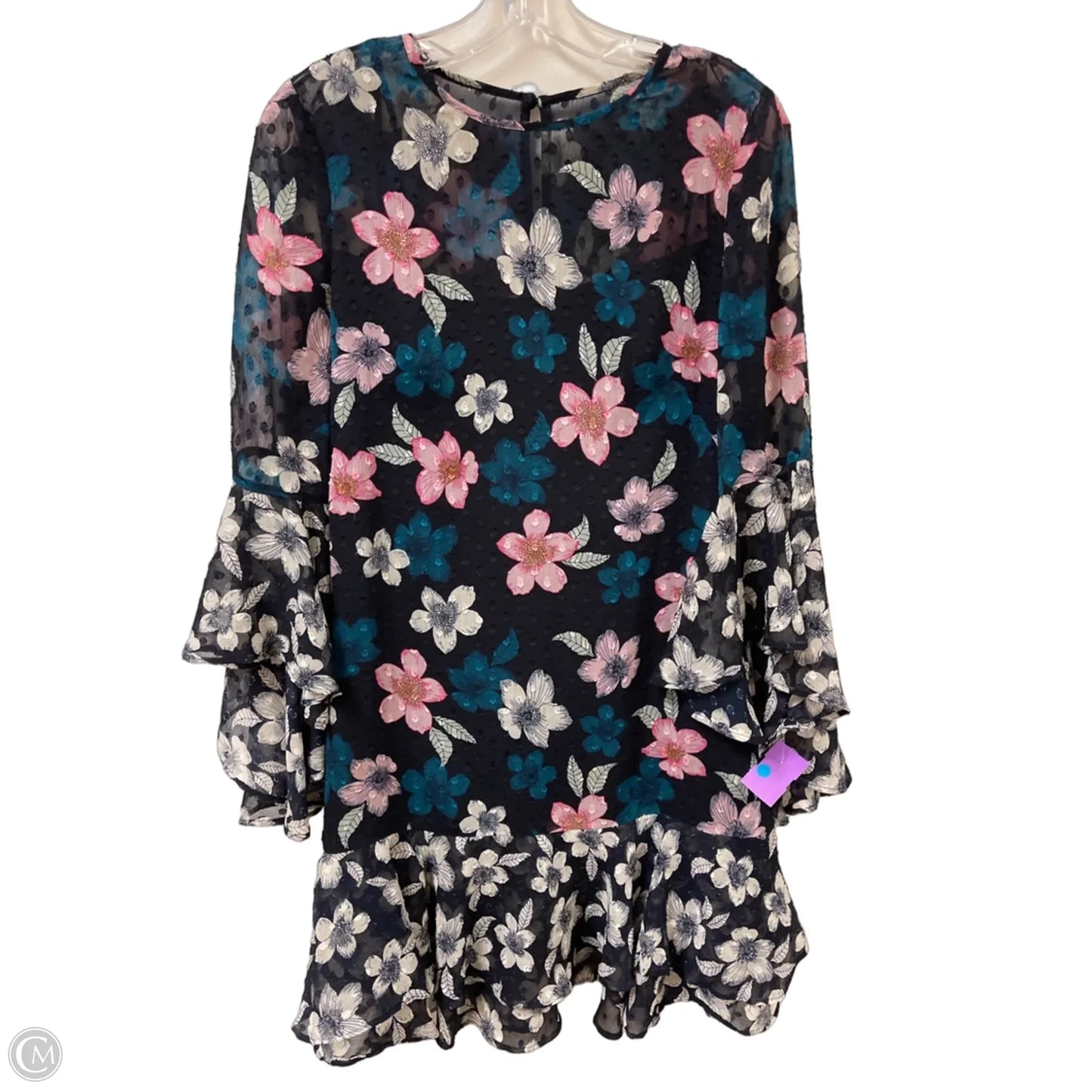 Dress Party Short By Eliza J In Navy, Size: S
