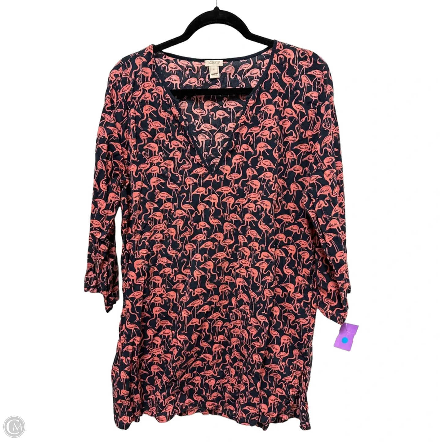 Tunic Long Sleeve By J. Crew In Navy, Size: Xl
