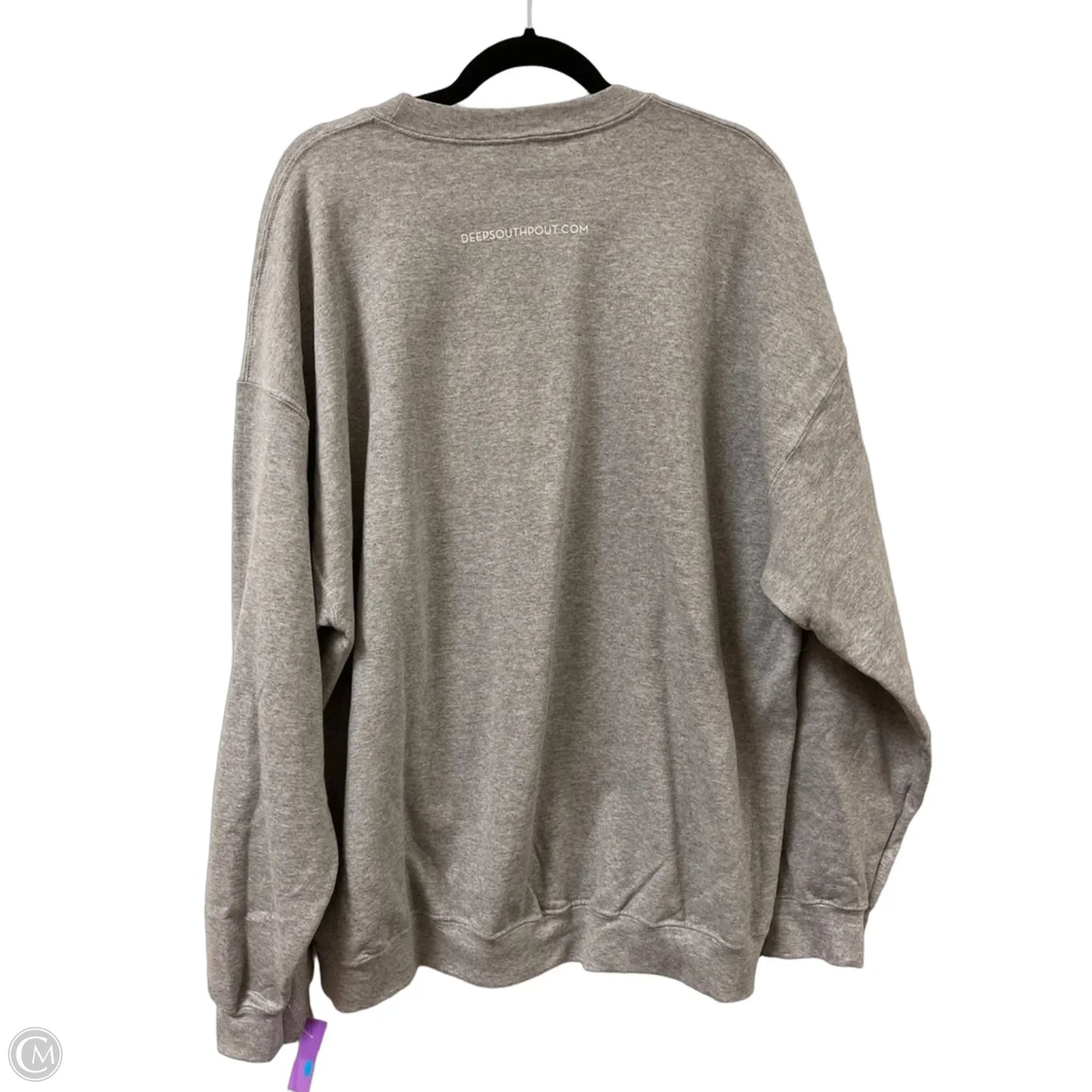 Sweater By Gildan In Grey, Size: 2x
