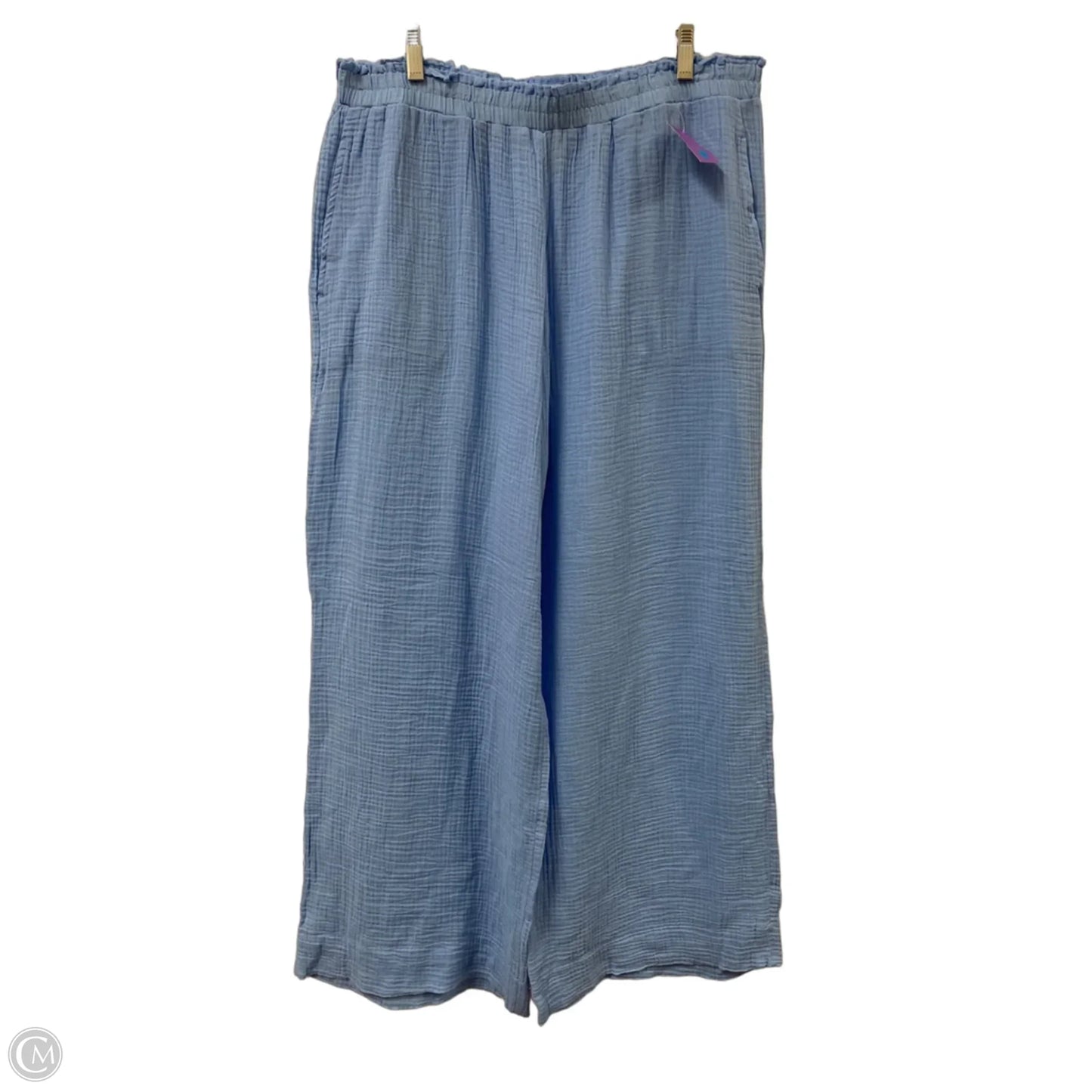 Pants Wide Leg By Shade & Shore In Blue, Size: 12
