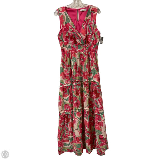 Dress Casual Maxi By She + Sky In Pink, Size: L