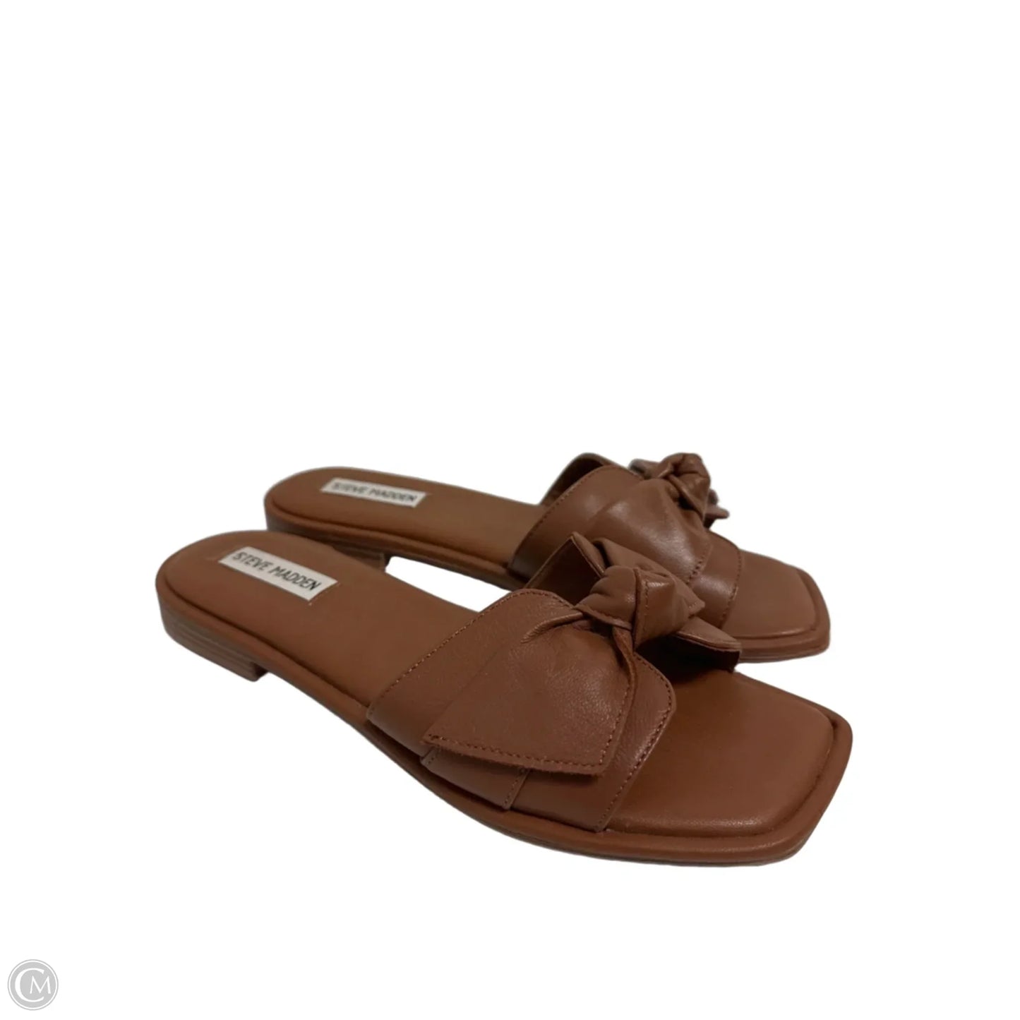 Sandals Flats By Steve Madden In Brown, Size: 9.5