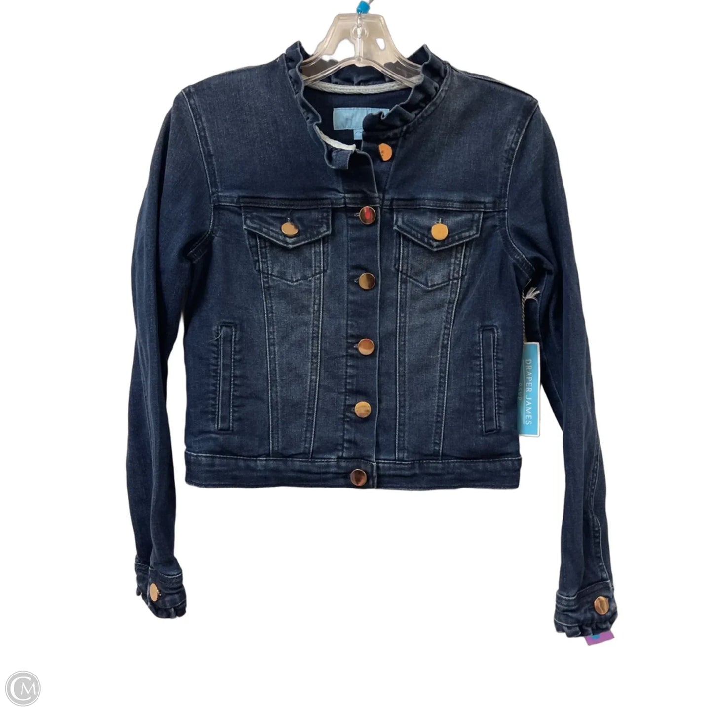 Jacket Denim By Draper James Rsvp In Blue Denim, Size: Xs