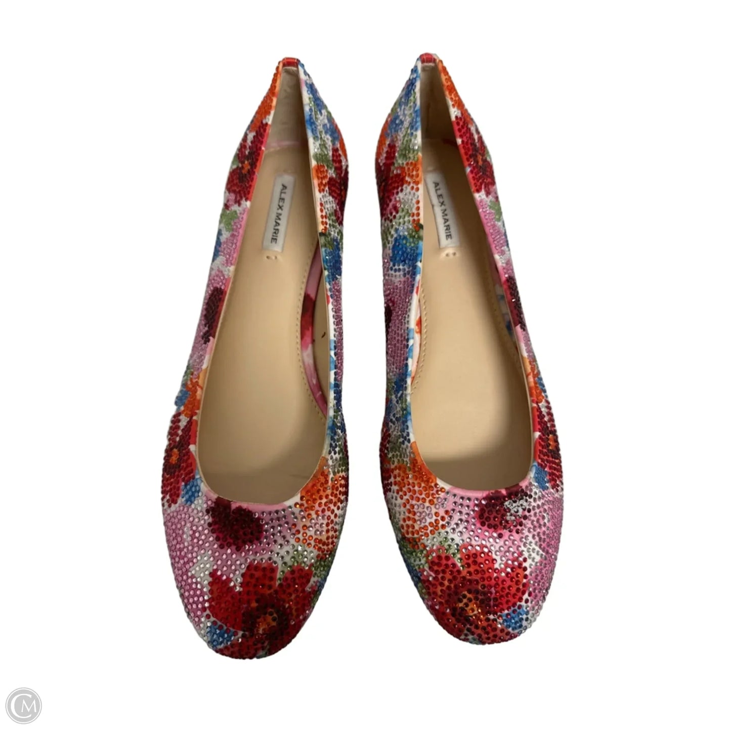 Shoes Flats By Alex Marie In Floral Print, Size: 6