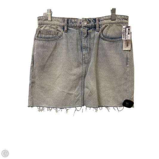 Skirt Mini & Short By Current/elliott In Blue Denim, Size: 10