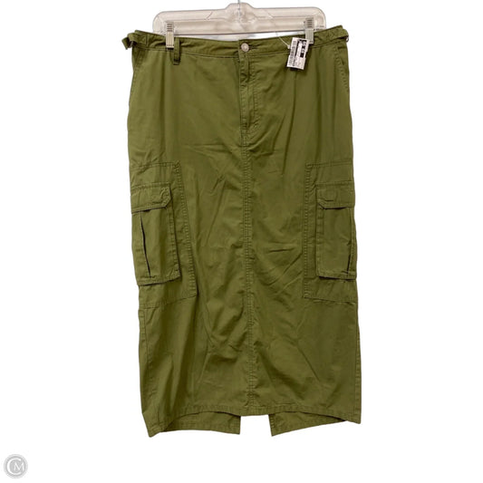 Skirt Maxi By Wild Fable In Green, Size: 8