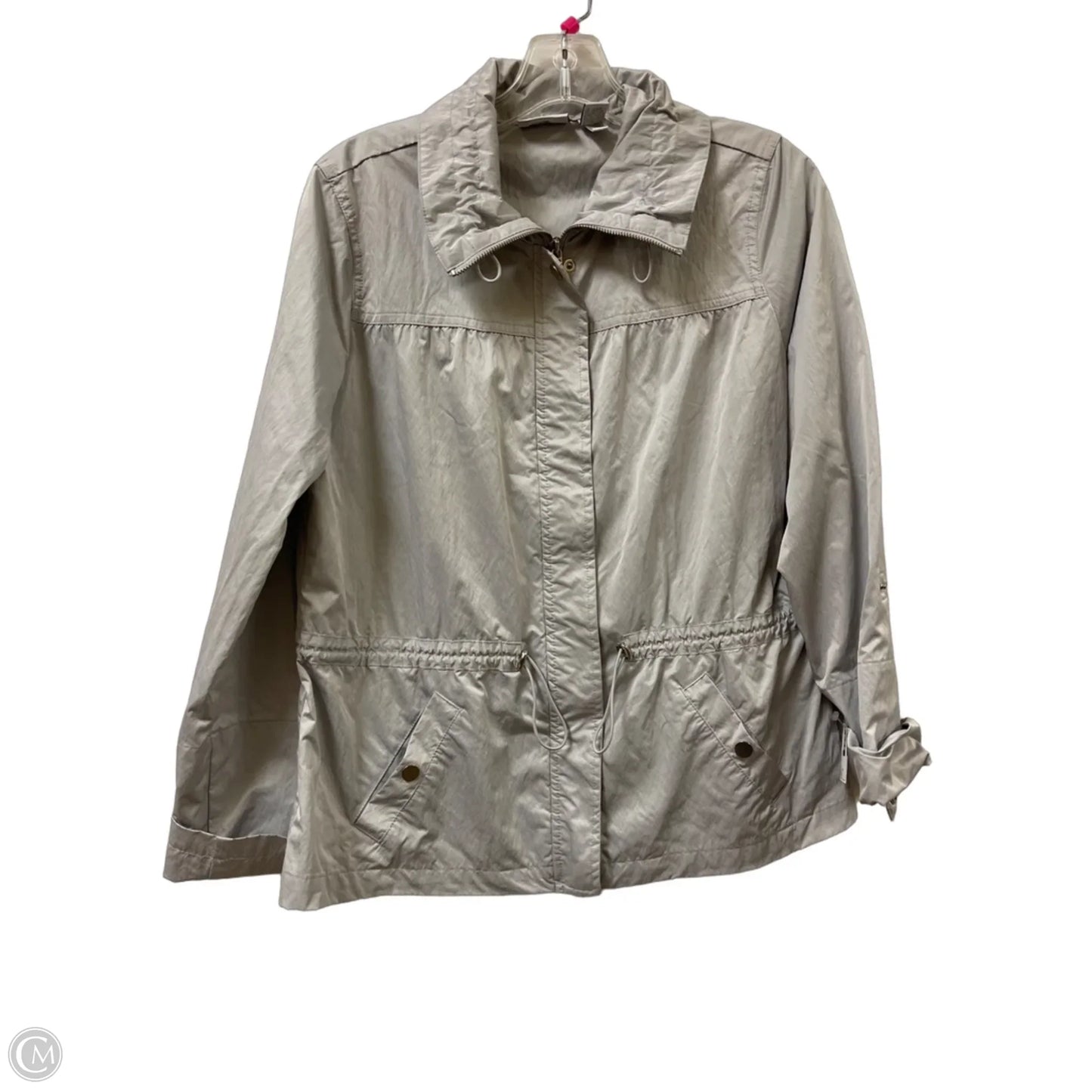 Jacket Other By Chicos In Grey, Size: M