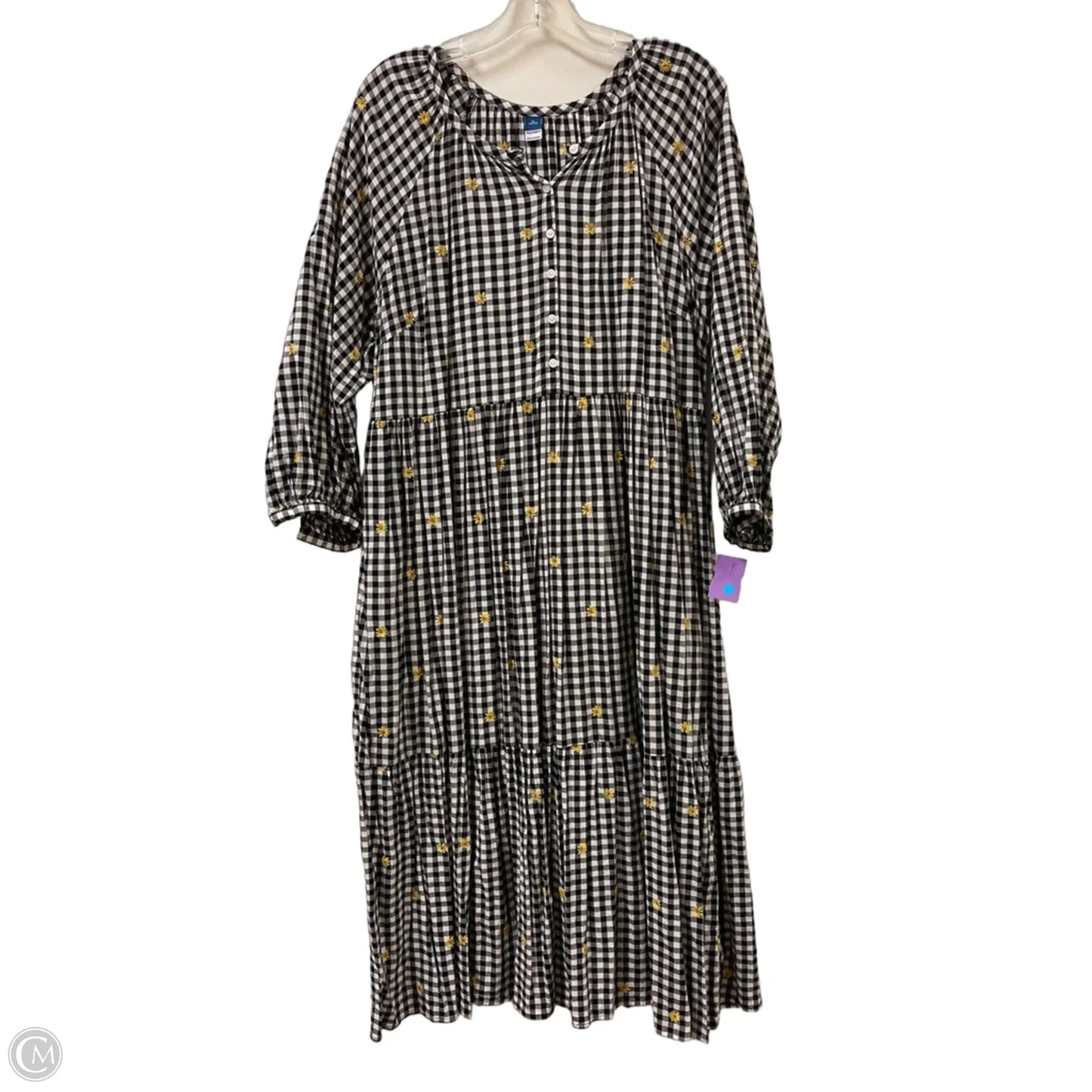 Dress Casual Maxi By Old Navy In Black, Size: Xlp