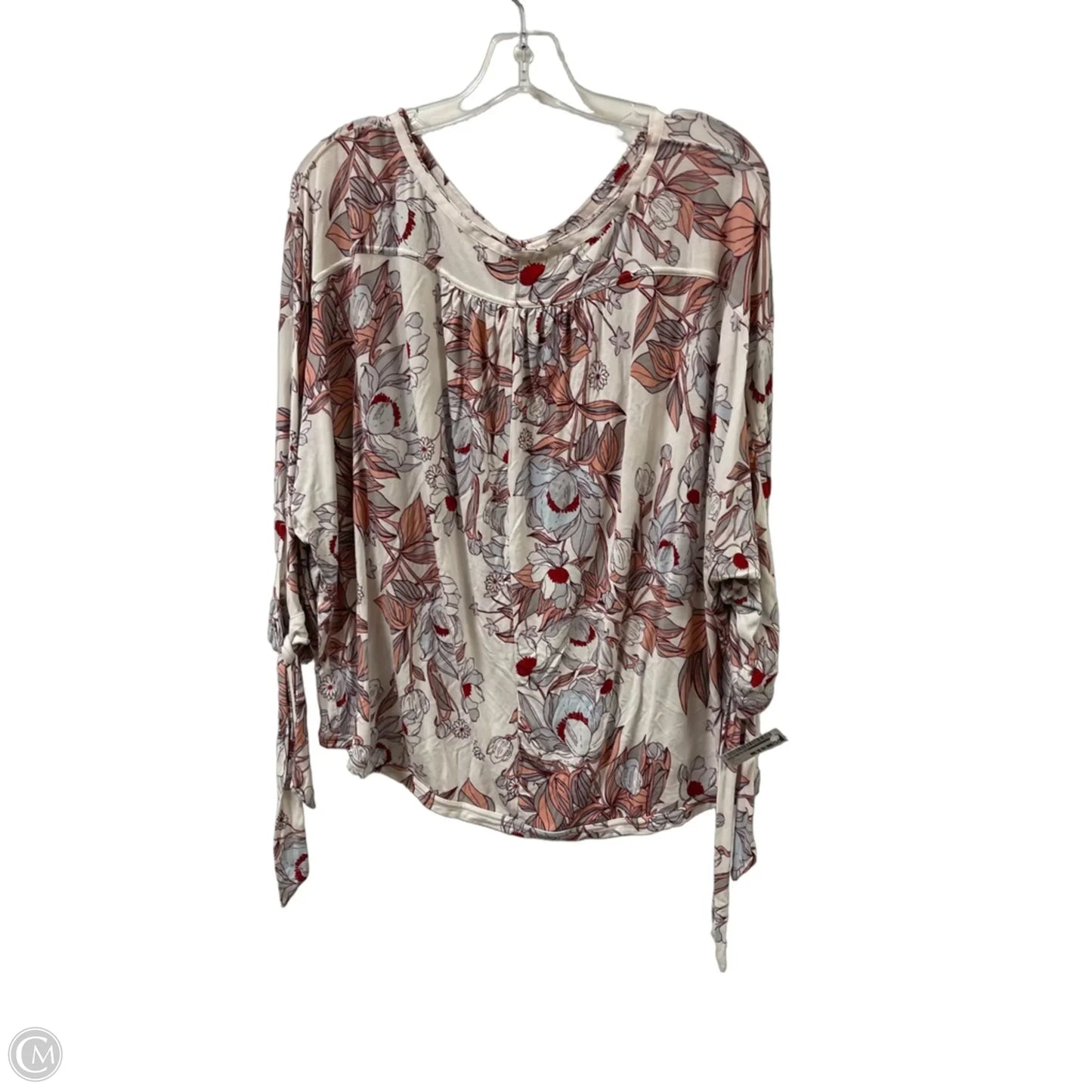 Top Long Sleeve By Free People In Grey, Size: M