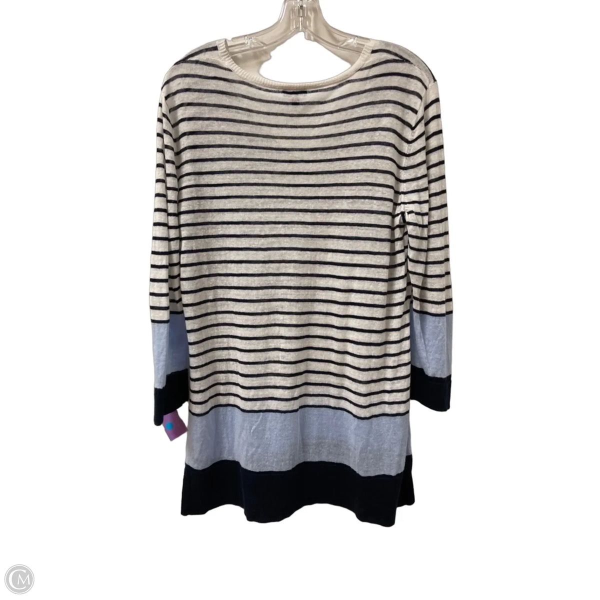 Tunic Long Sleeve By Talbots In White, Size: L