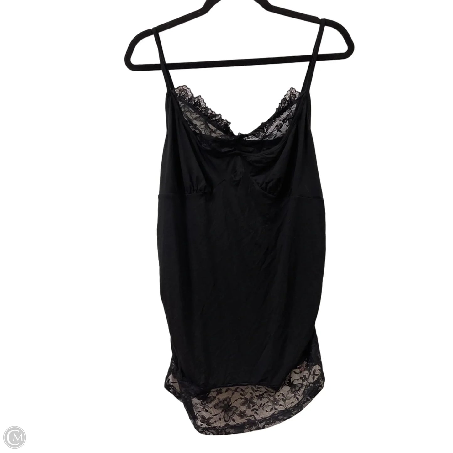 Top Cami By Romwe In Black, Size: 3x