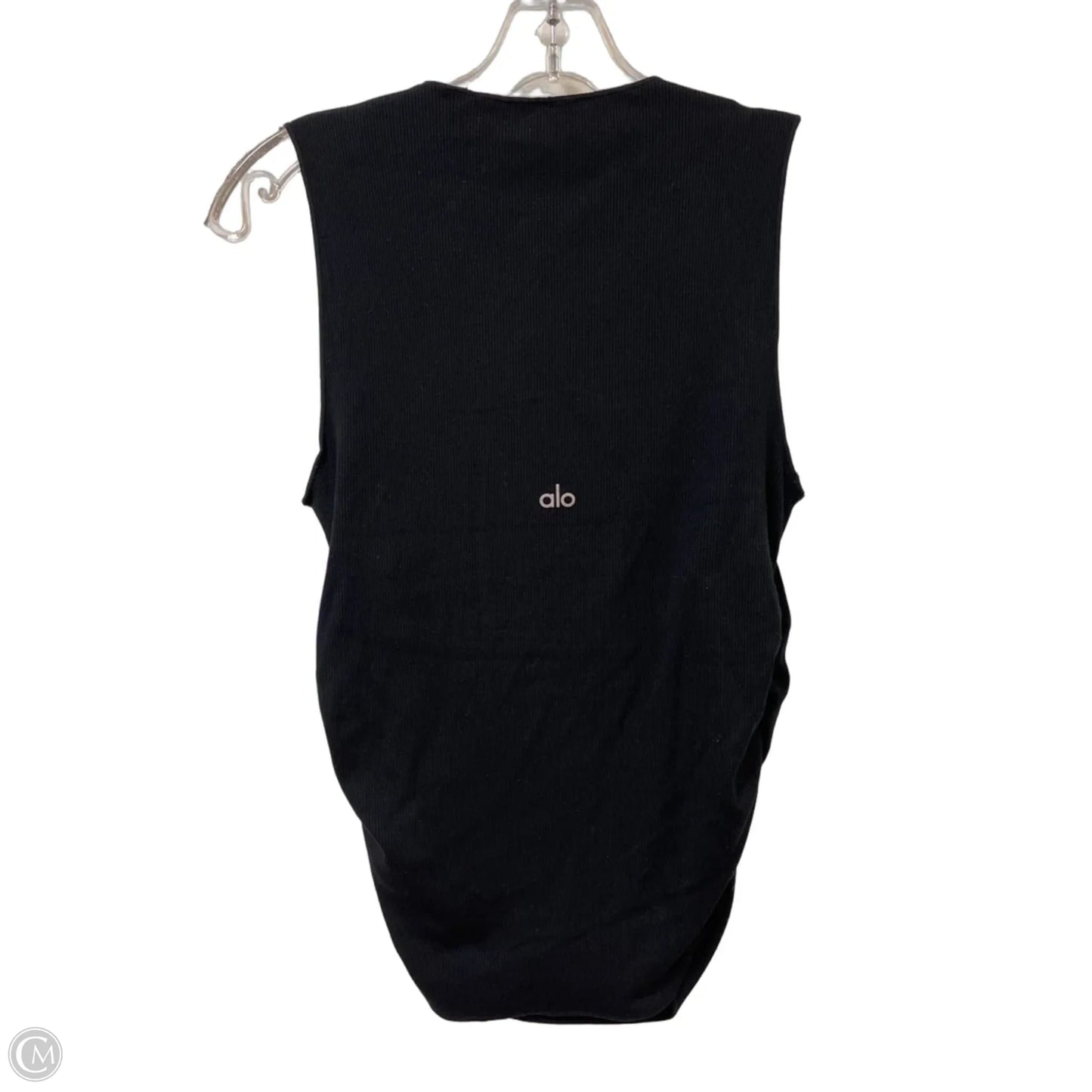 Athletic Tank Top By Alo In Black, Size: M