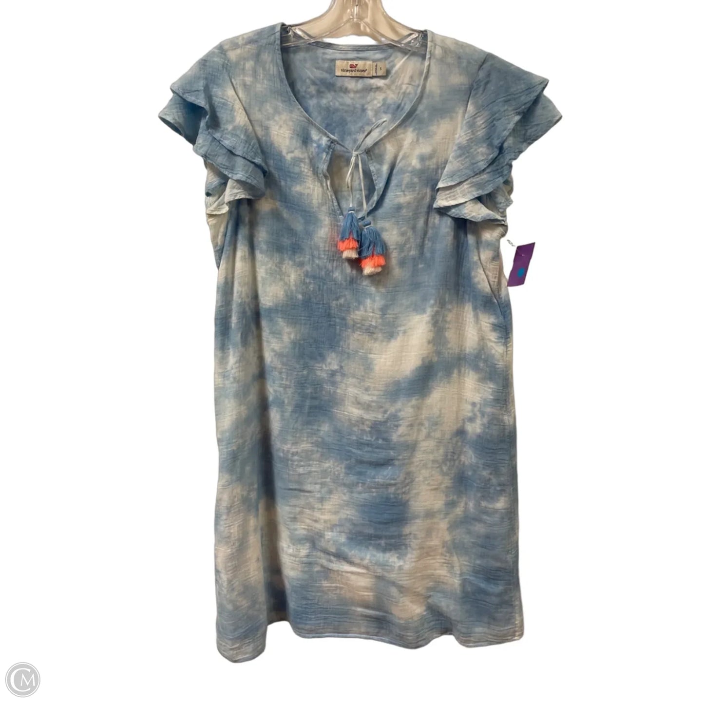Dress Casual Short By Vineyard Vines In Blue, Size: S