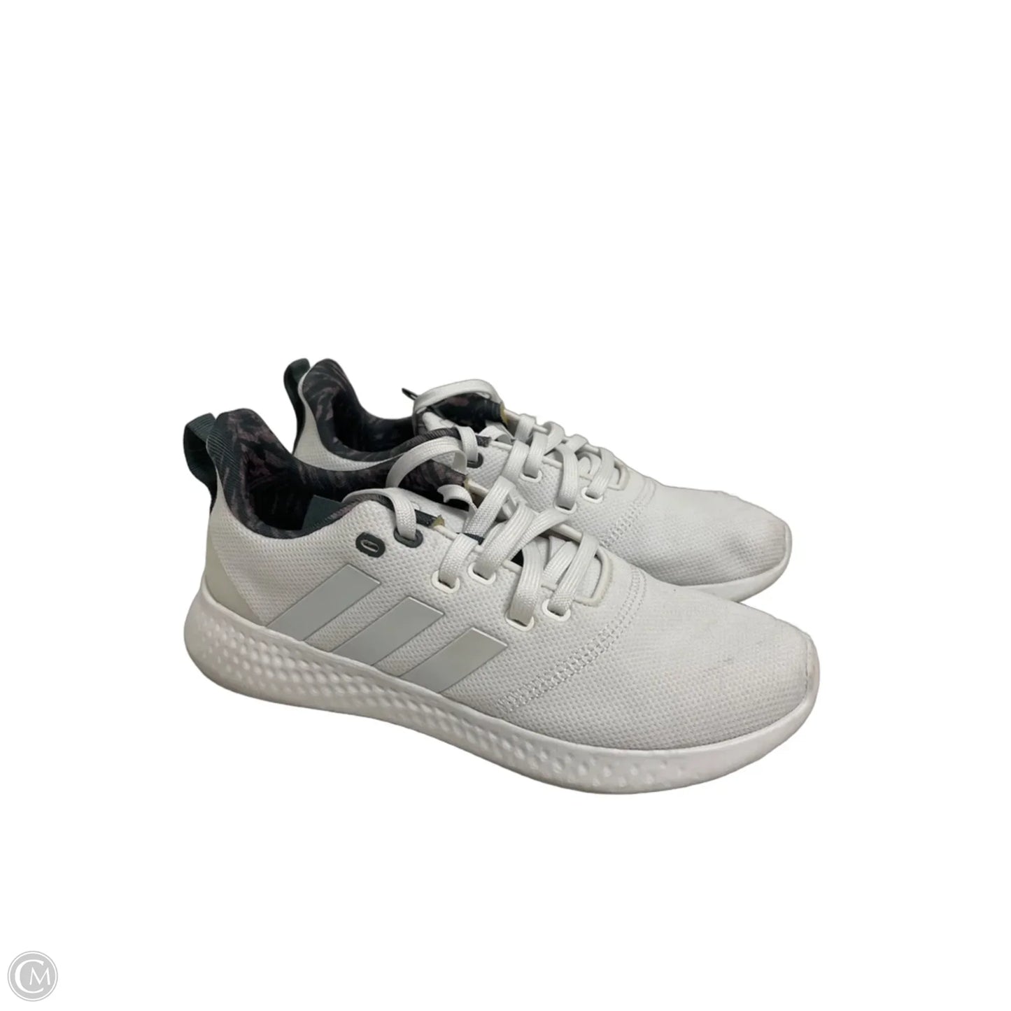 Shoes Athletic By Adidas In White, Size: 9