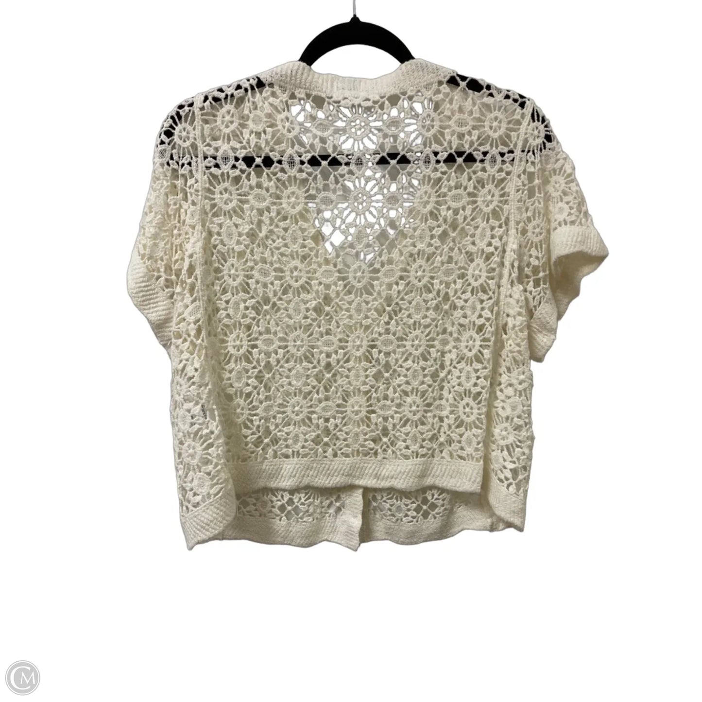 Cardigan By Blue Rain In Cream, Size: L