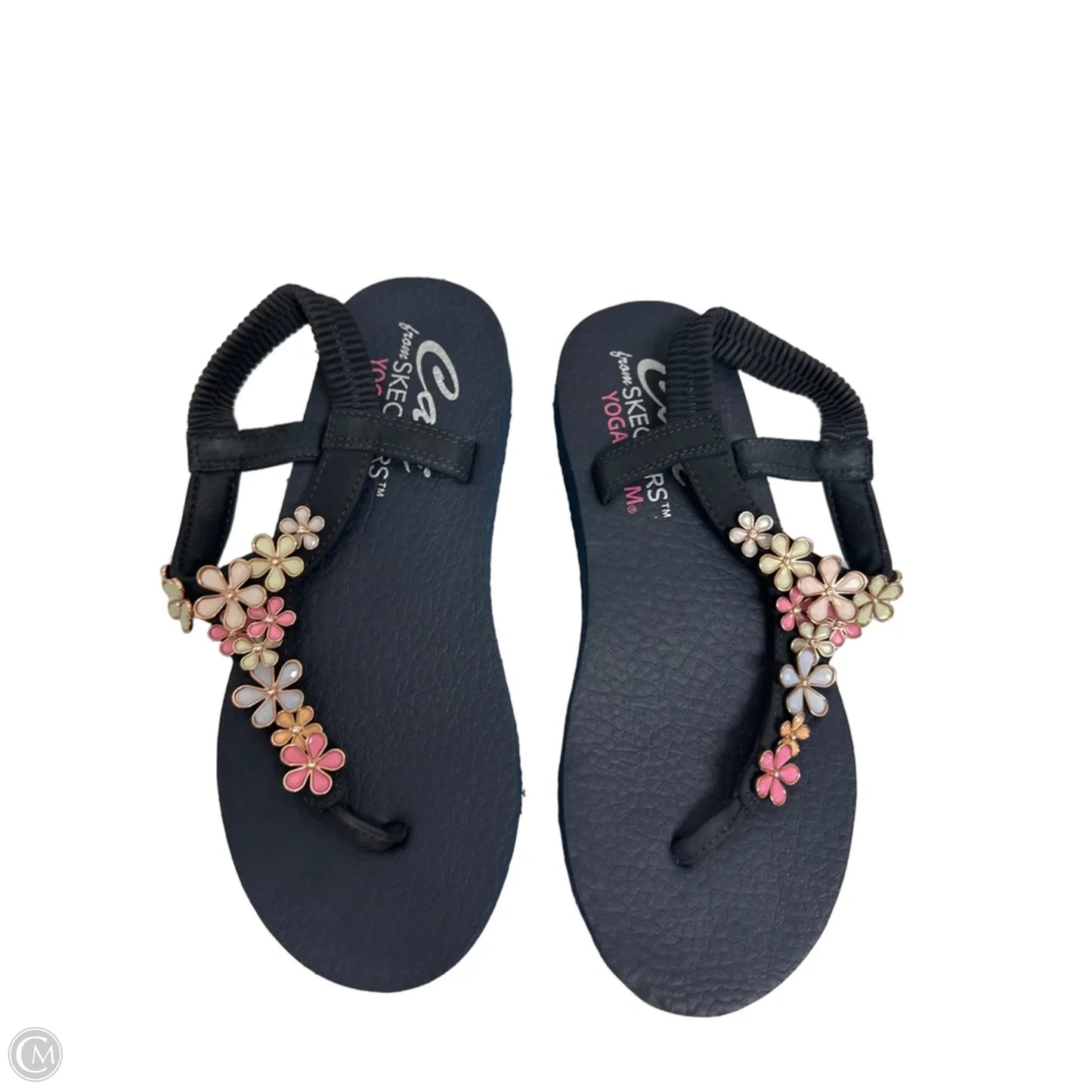 Sandals Flats By Skechers In Navy, Size: 7.5