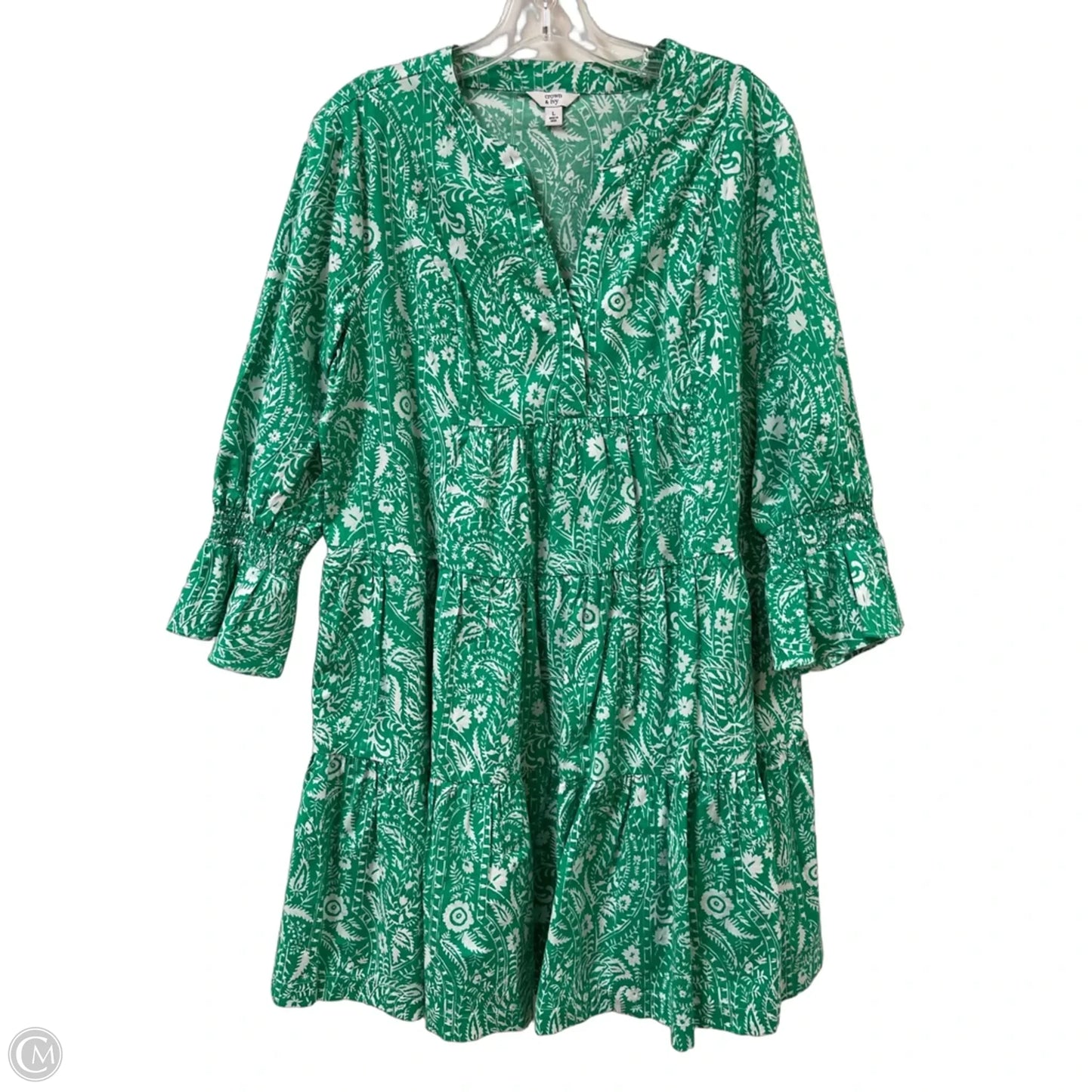 Dress Party Short By Crown And Ivy In Green, Size: L